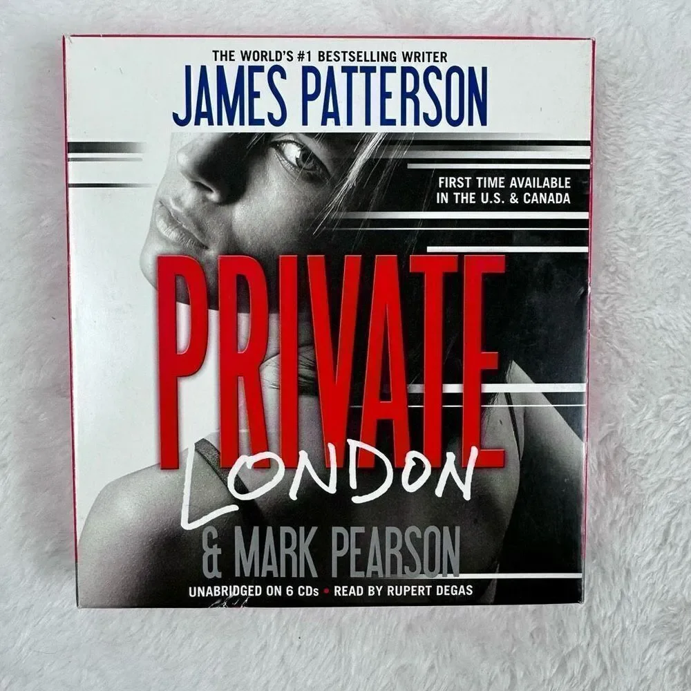 Private London James Patterson and Mark Pearson 6 Disc Audiobooks‎